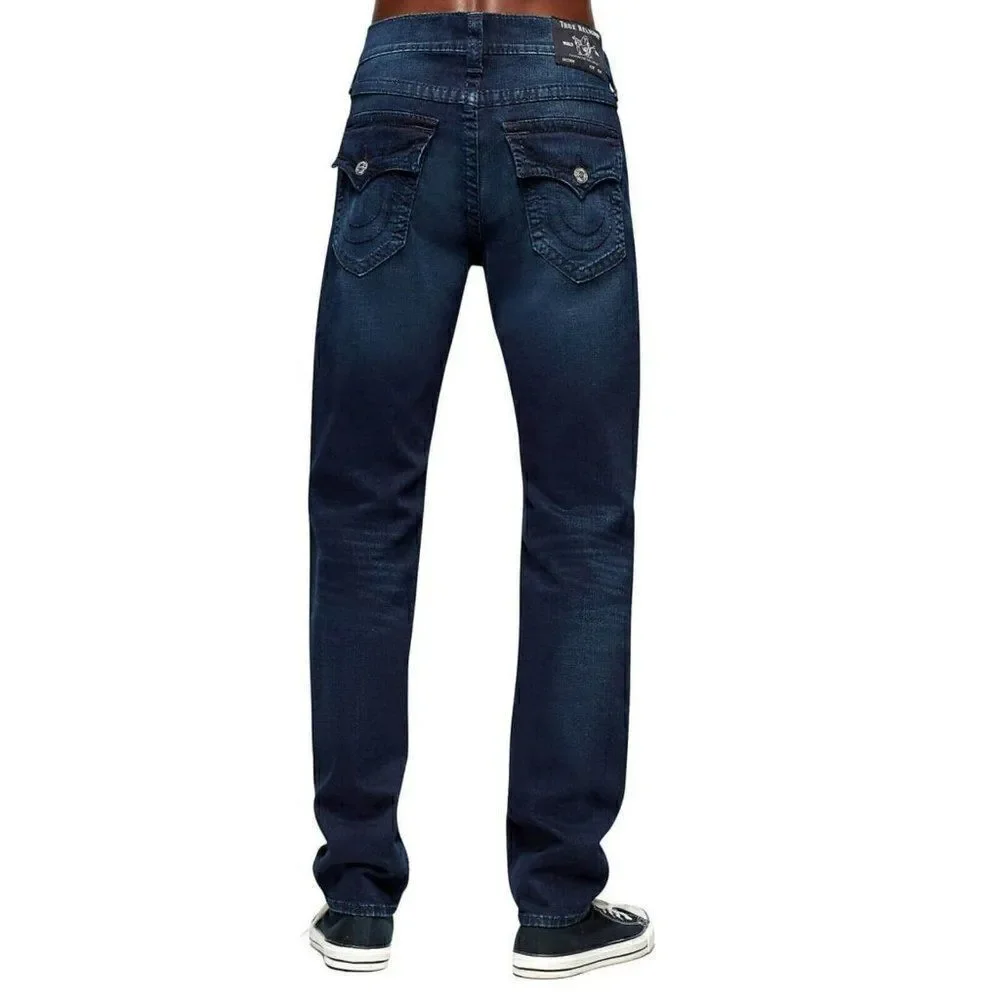True Religion W38 x 32 Men's Geno‎ Big T Slim Fit Jeans - Last Call